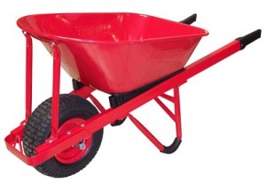 Wheel Barrow red party game kids fun